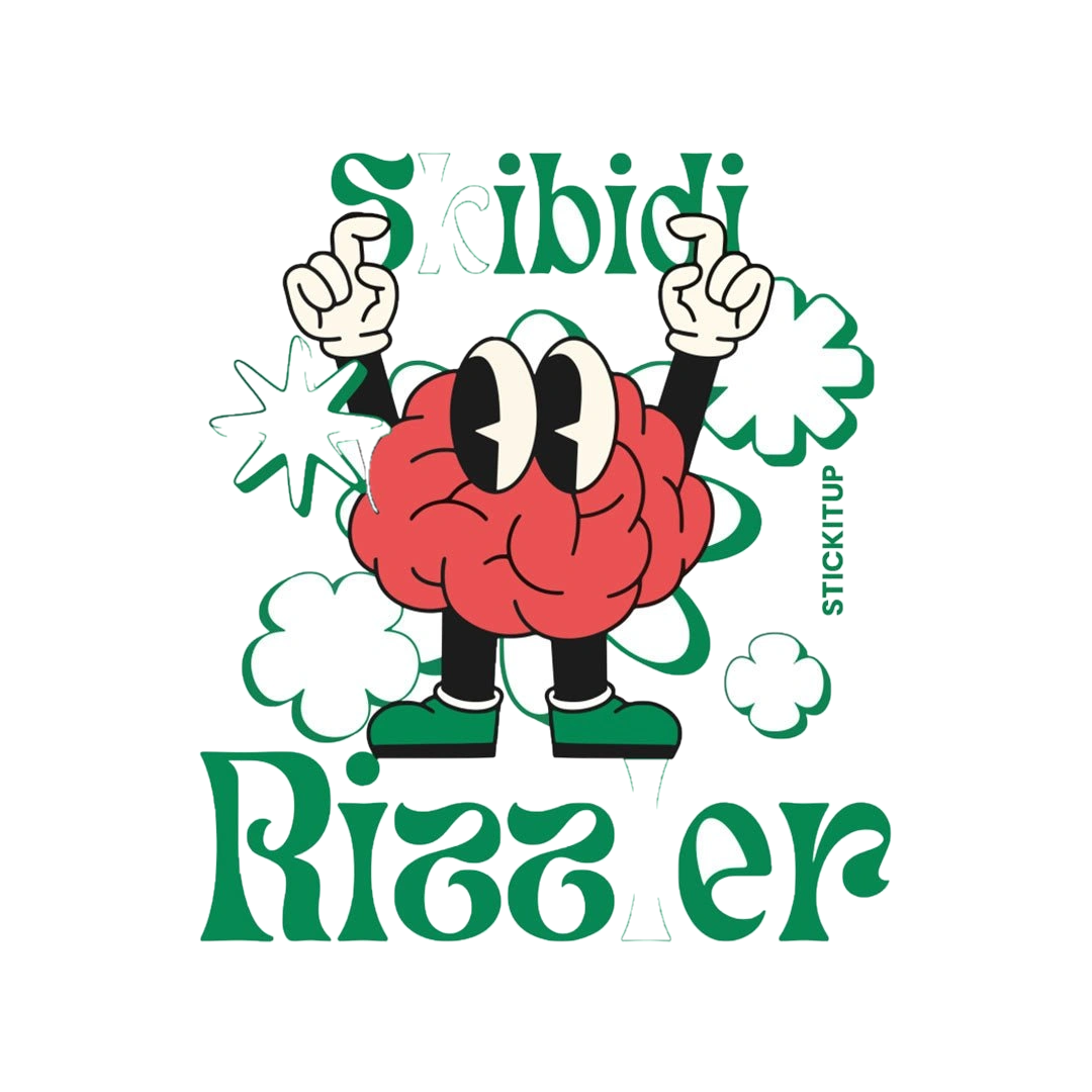Skibidi RIzzler Sticker